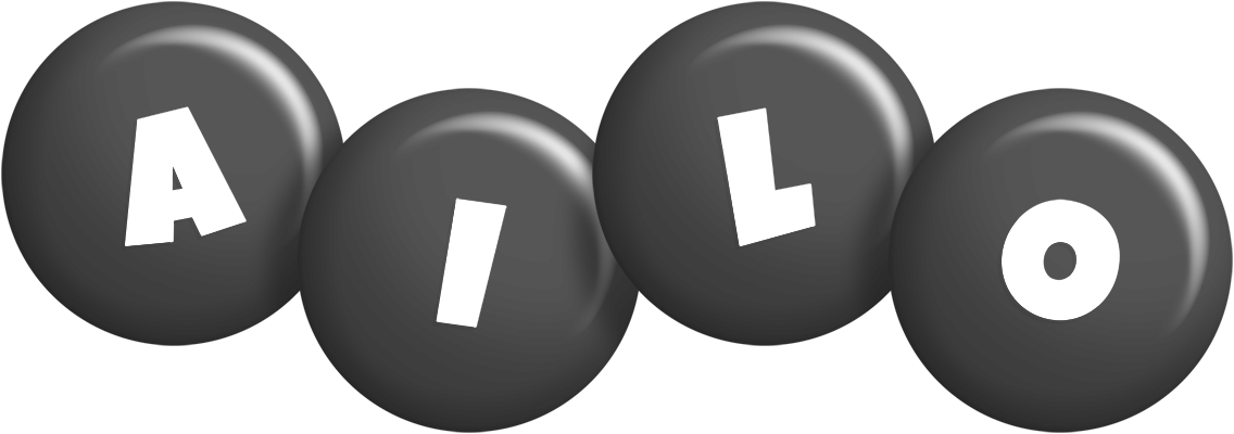 Ailo candy-black logo