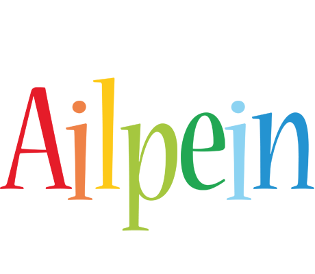 Ailpein birthday logo