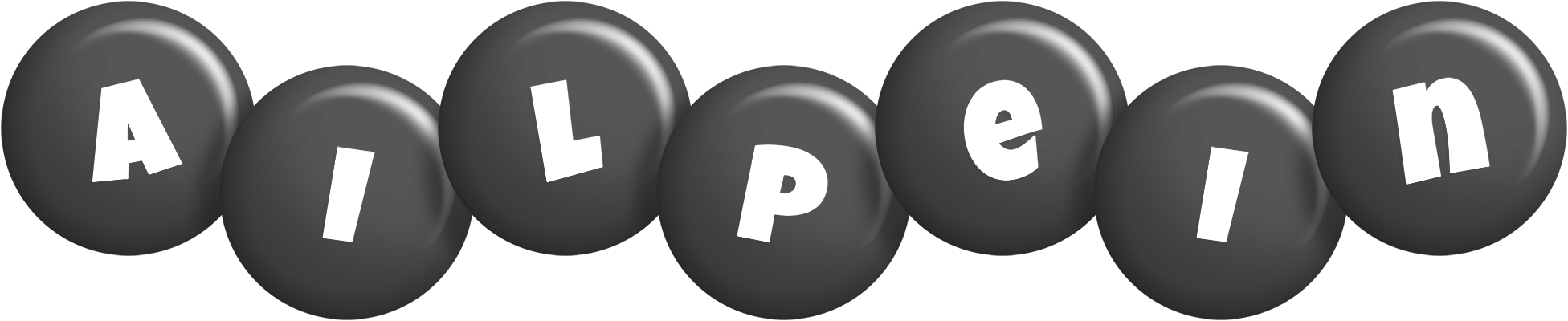 Ailpein candy-black logo