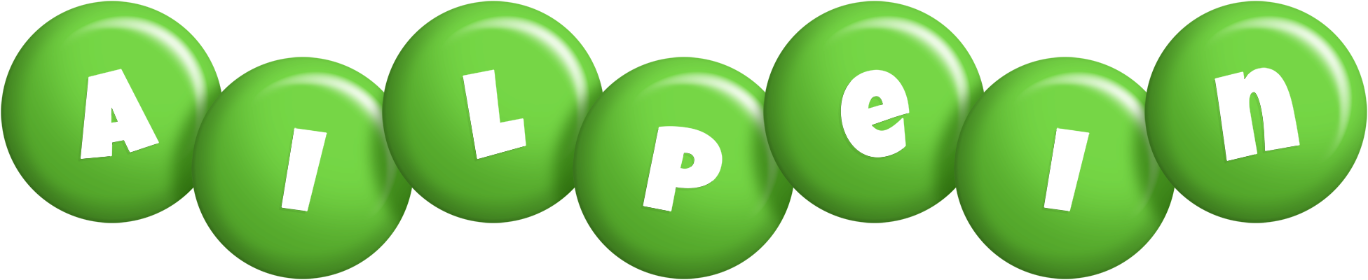 Ailpein candy-green logo