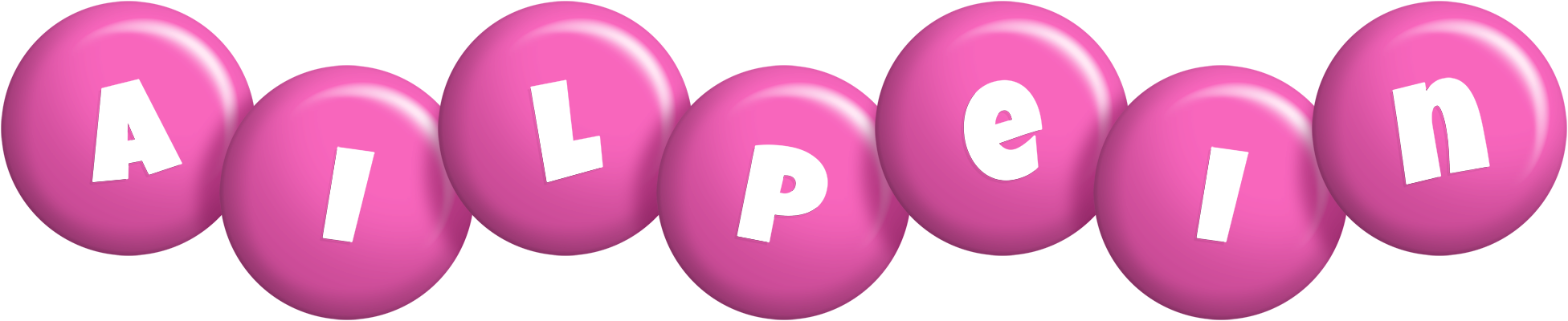 Ailpein candy-pink logo