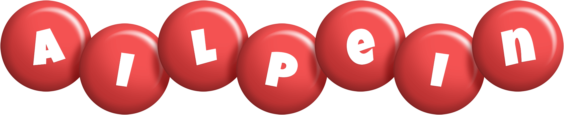 Ailpein candy-red logo
