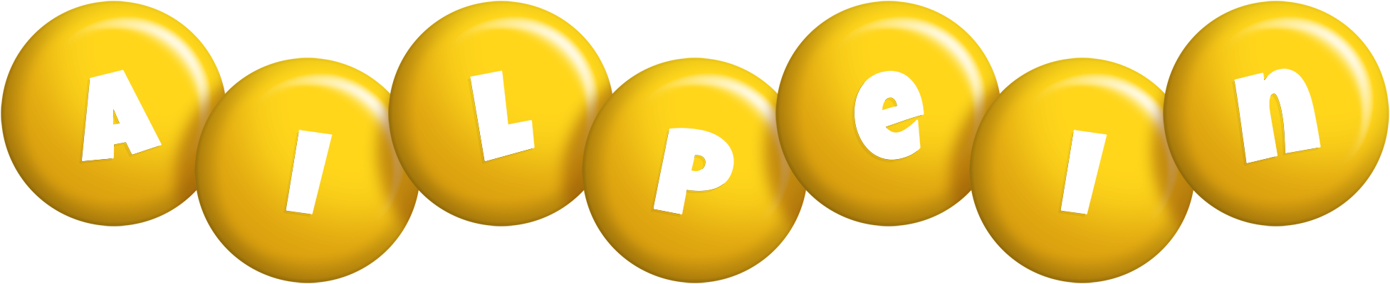 Ailpein candy-yellow logo
