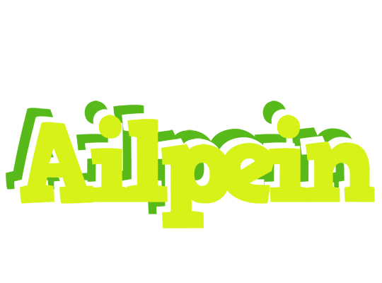Ailpein citrus logo