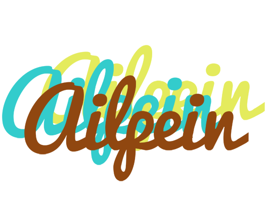 Ailpein cupcake logo