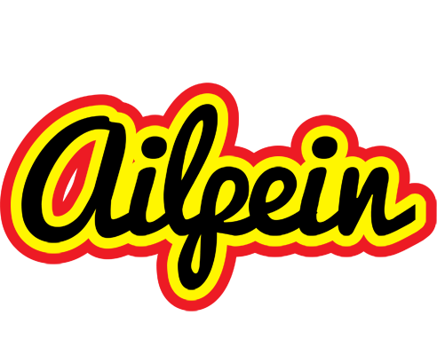 Ailpein flaming logo