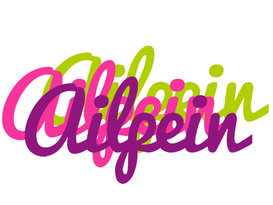 Ailpein flowers logo