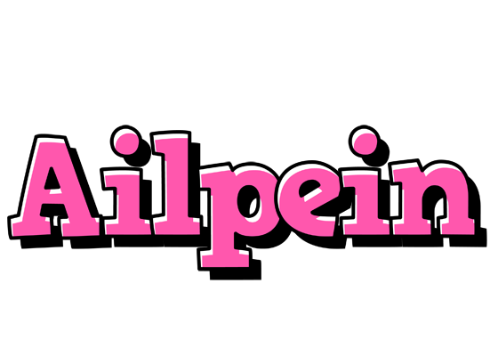 Ailpein girlish logo