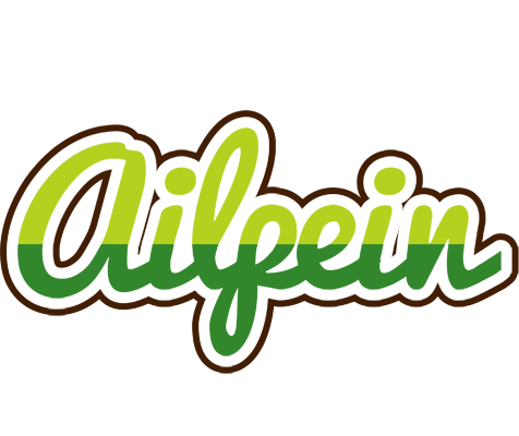 Ailpein golfing logo
