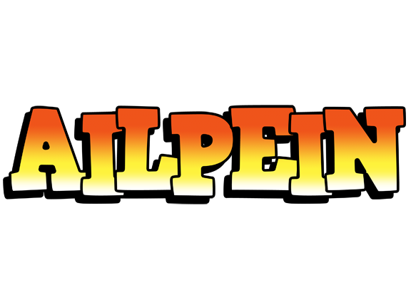 Ailpein sunset logo