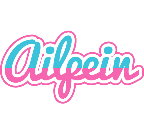 Ailpein woman logo