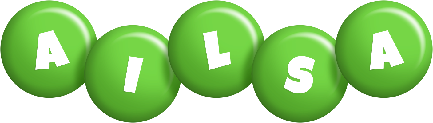 Ailsa candy-green logo