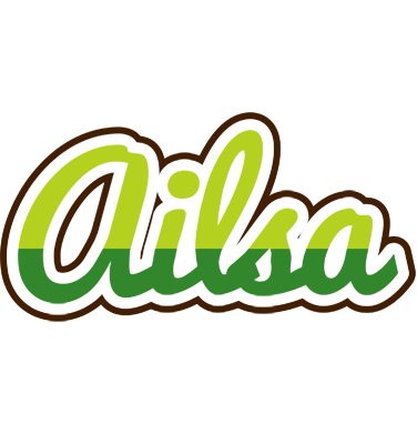 Ailsa golfing logo