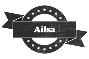 Ailsa grunge logo