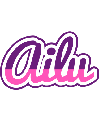 Ailu cheerful logo