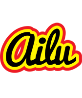 Ailu flaming logo