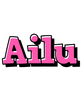 Ailu girlish logo