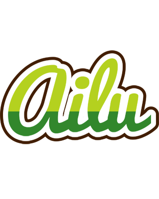 Ailu golfing logo