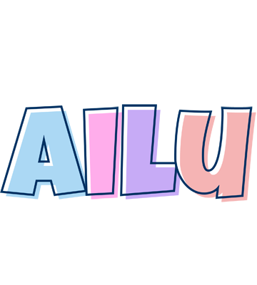 Ailu pastel logo