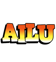 Ailu sunset logo