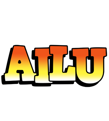 Ailu sunset logo