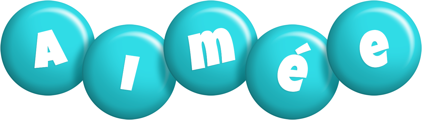 Aimée candy-azur logo