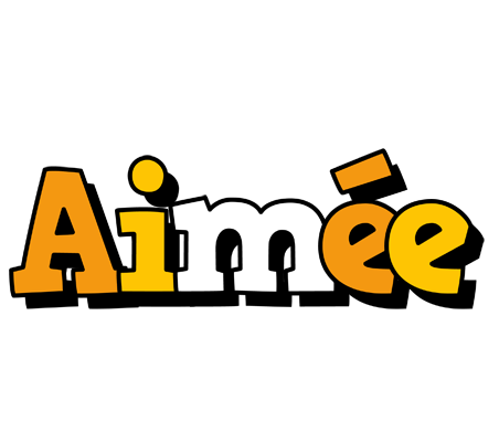 Aimée cartoon logo