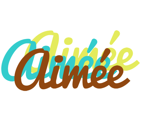 Aimée cupcake logo