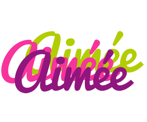 Aimée flowers logo