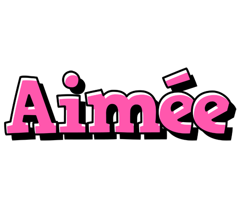 Aimée girlish logo