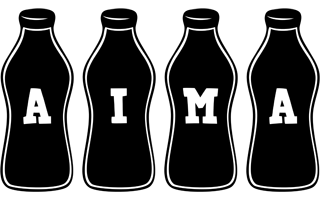 Aima bottle logo