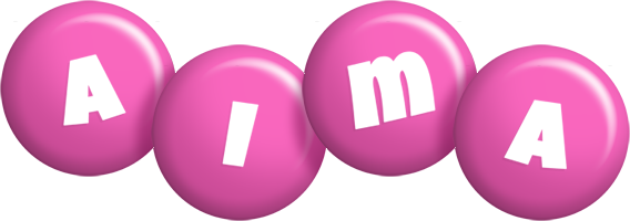 Aima candy-pink logo