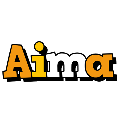 Aima cartoon logo