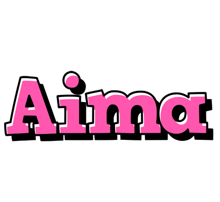 Aima girlish logo