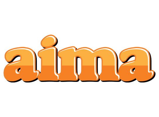Aima orange logo