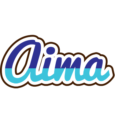 Aima raining logo