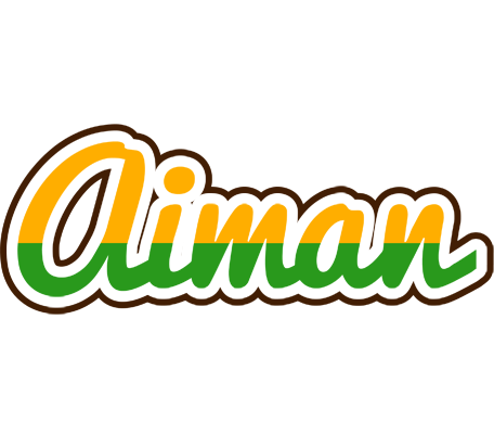 Aiman banana logo