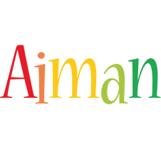 Aiman birthday logo