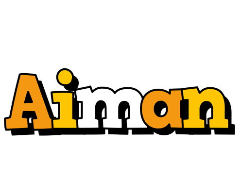 Aiman cartoon logo