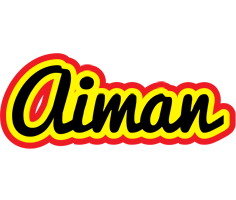 Aiman flaming logo