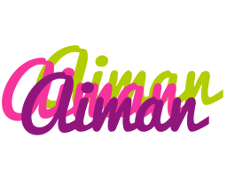 Aiman flowers logo