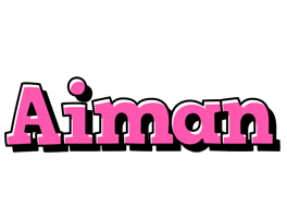 Aiman girlish logo
