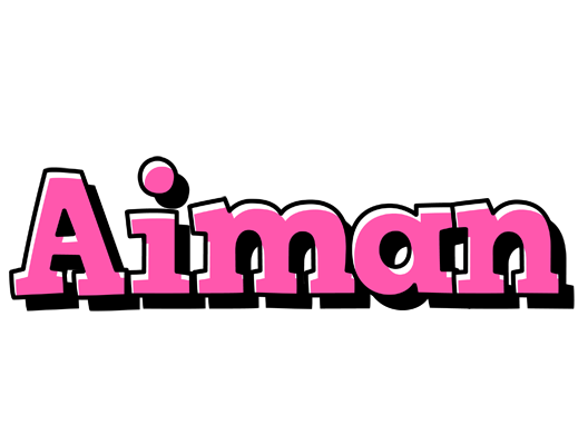 Aiman girlish logo