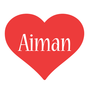 Aiman love logo