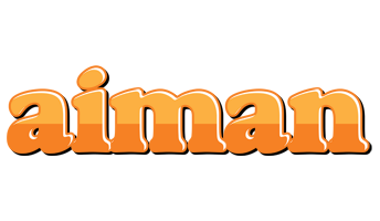 Aiman orange logo