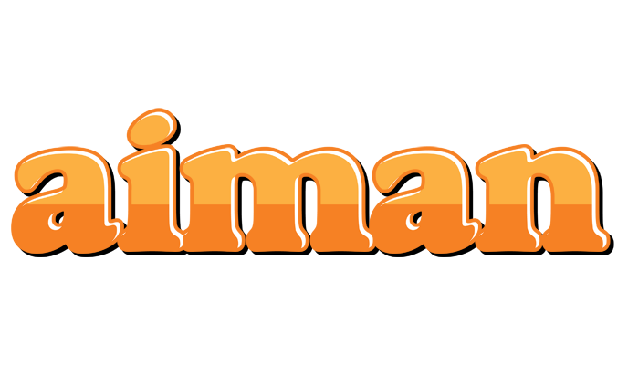 Aiman orange logo