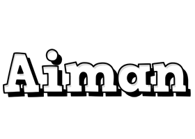 Aiman snowing logo