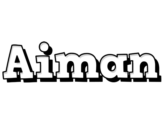 Aiman snowing logo