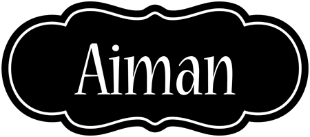 Aiman welcome logo