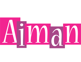 Aiman whine logo